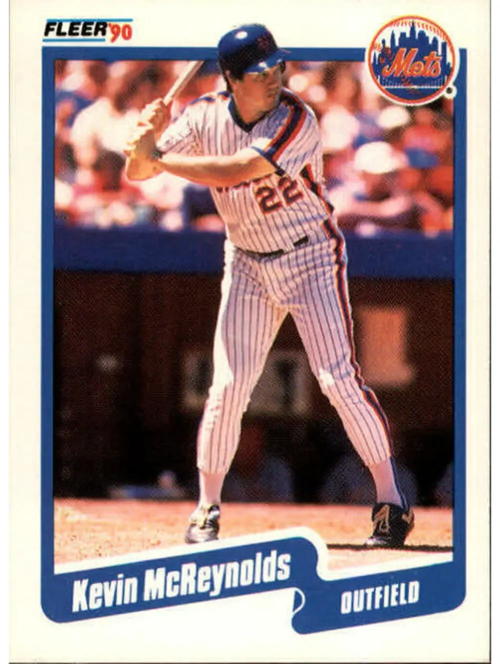 1990 Kevin McReynolds Fleer Baseball Card #211